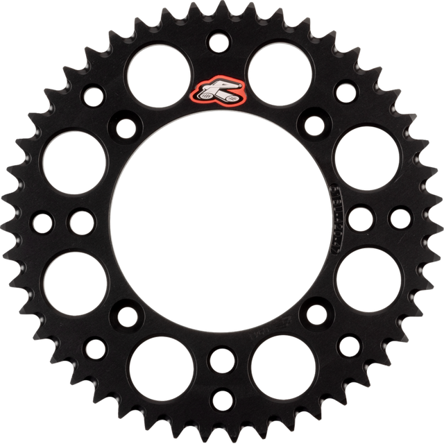 RENTHAL CHAIN SPROCKET REAR BLK 518U-420-47GPBK
