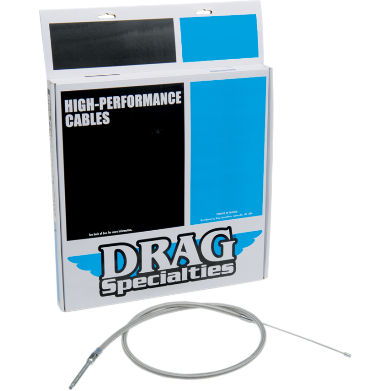 DRAG SPECIALTIES S/STEEL HE CLUTCH CABLE 5320655HE