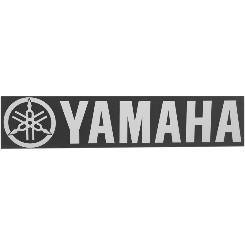 FACTORY EFFEX 1' DIE CUT STICKER - YAMAHA WHITE 06-94212