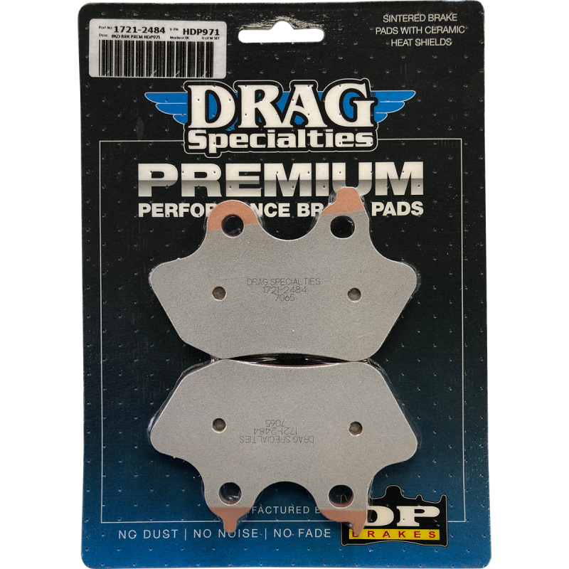 DP BRAKES HDP971 DRAG PREMIUM SINTERED PADS HDP971
