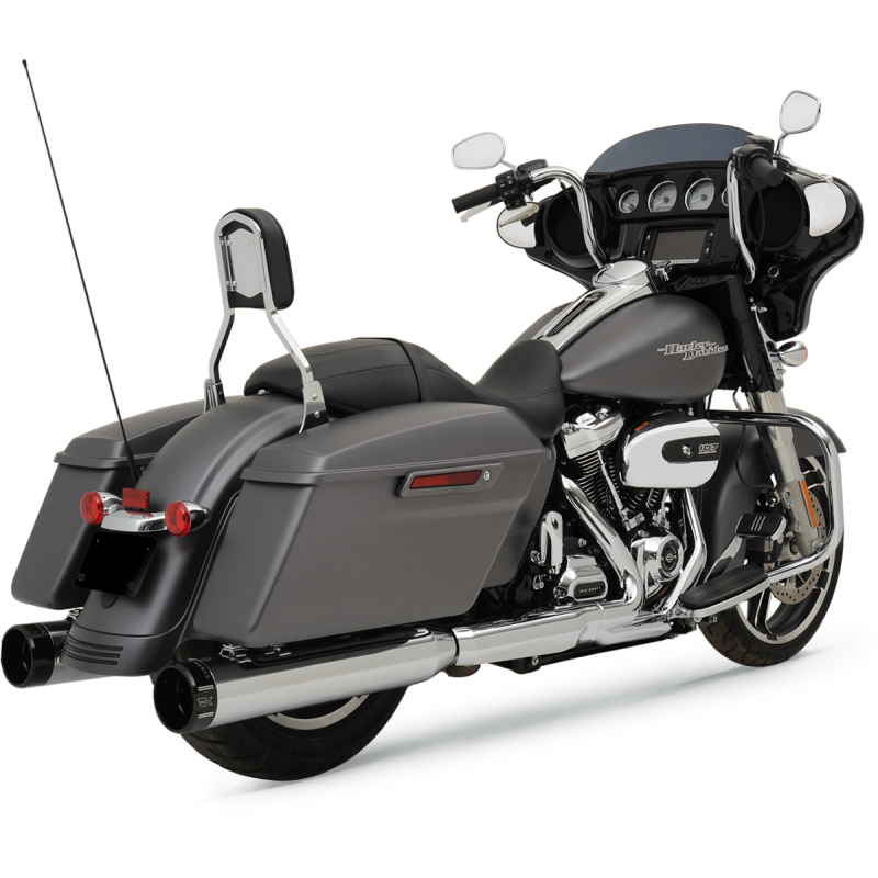 KHROME WERKS MUFFLERS 4.5"W/T 17-19 FLHT CHR 202725