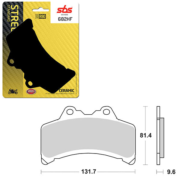 SBS ATV/UTV CERAMIC BRAKE PAD  6190682100
