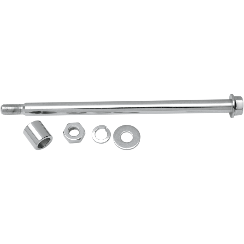 DRAG SPECIALTIES 80-86 4SP B/T REAR AXLE ( 12.4375") 0214-0582