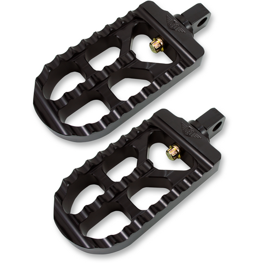 JOKER MACHINE ADJ. SERRATED FOOTPEG LONG BLACK 08-56-1