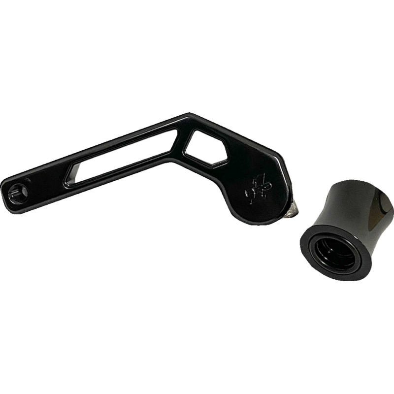 PRO-ONE PERF.MFG. SHIFTER ARM, BLACK, 88-LATER TOURING 500775B