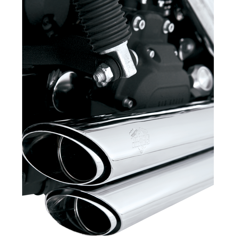 VANCE & HINES 06-11 DYNA  EXHAUST CHR SS STAG 17317