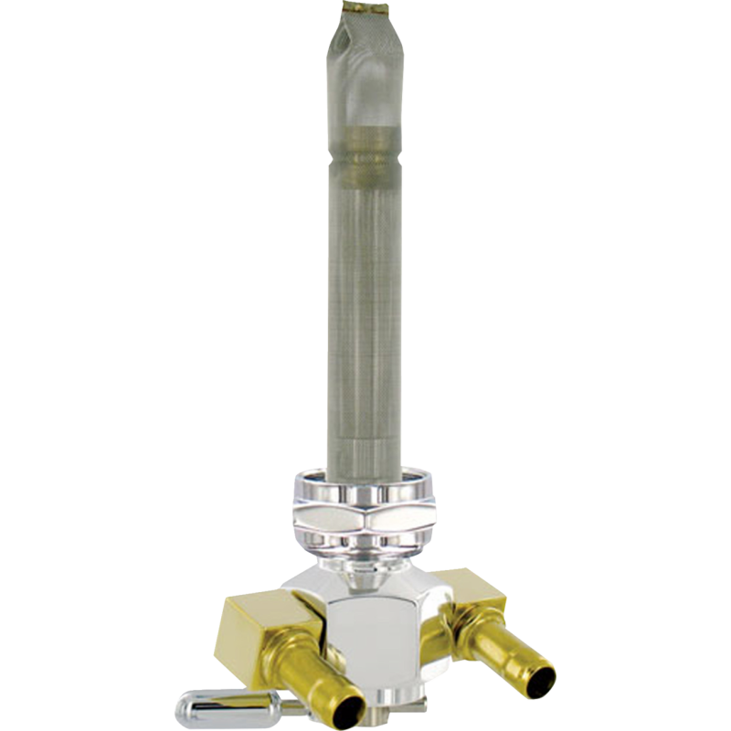 PINGEL FUEL VALVE 22MM HEX 90 AL 3311-D-AH