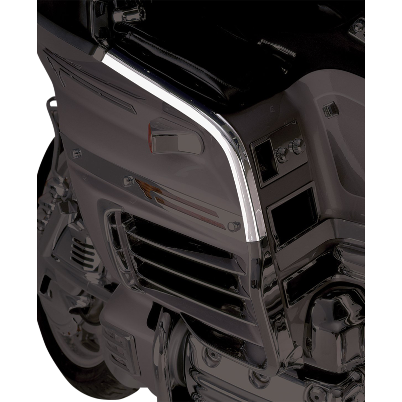 SHOW CHROME UPPER FAIRING EDGE TRIM PR 52-551