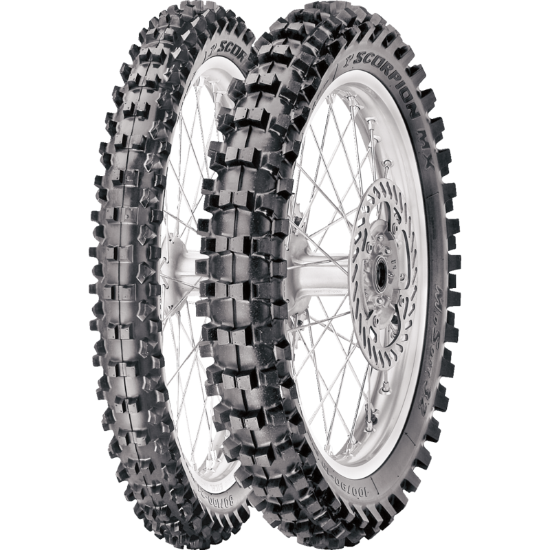PIRELLI 80/100-12 SCORPION MX32 MIDSOFT REAR MINI 3842300