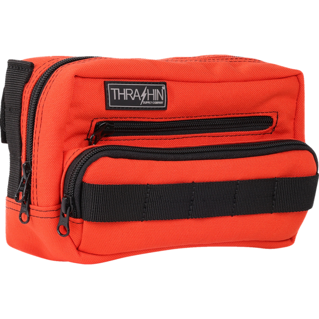 THRASHIN SUPPLY CO. BAG HANDLEBAR TSC PLUS ORANGE THB-0028