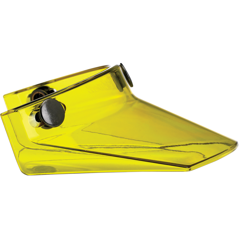 BILTWELL VISOR MOTO 3SNAP YLW 2002-103