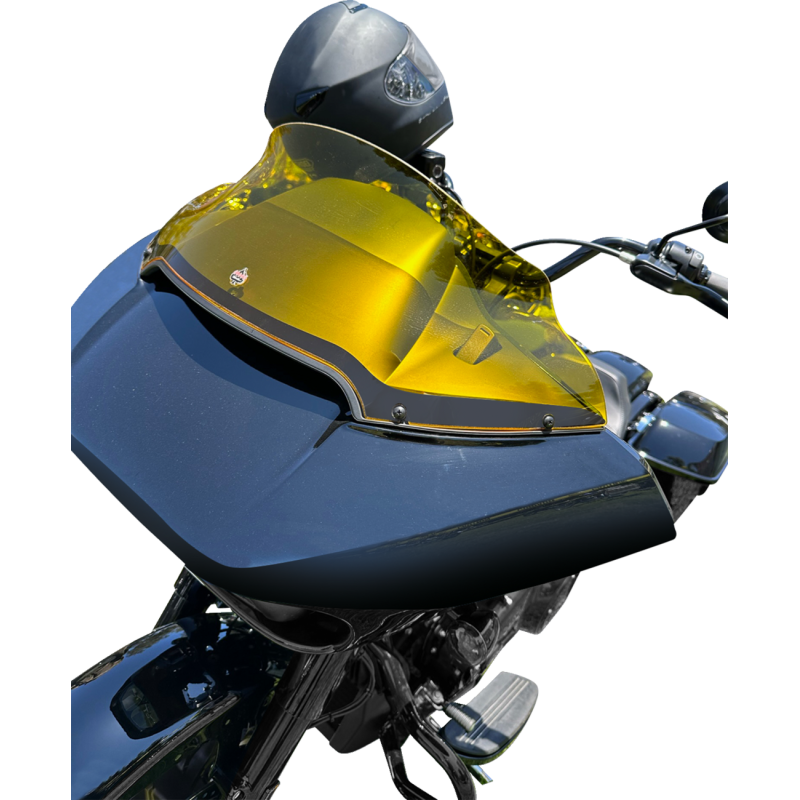 KLOCK WERKS WINDSHIELD FLARE FLTR 9" SPORT YELLOW KWW-01-0669