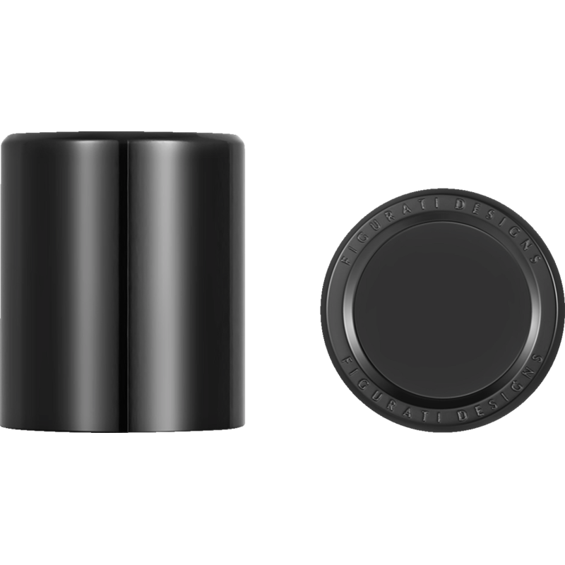 FIGURATI DESIGNS ND MAG DOCKING COVERS PLAIN BLACK-27.2X32MM FD65-DC-27.2/32-BLK