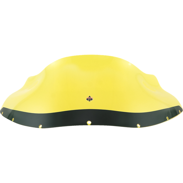 KLOCK WERKS WINDSHIELD FXRP 9" YLW KWW-02-0609