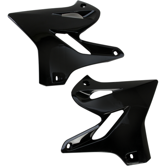 ACERBIS RADIATOR SHROUD- YZ125/250:15-15 BLACK 2402980001