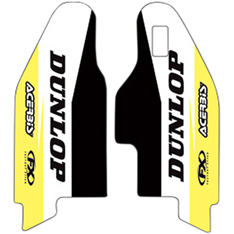 FACTORY EFFEX 07-20 RMZ250/05-20 RMZ450 SPONSOR LOWER FORK DECAL (16) 19-40460