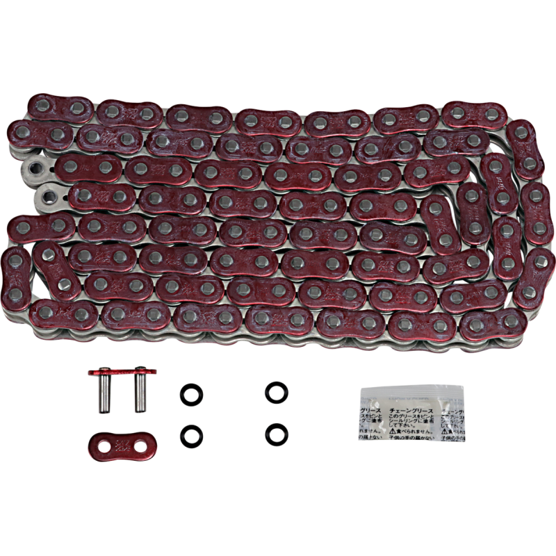 EK CHAIN 520ZVX3 X 120 LINK METALLIC RED 520ZVX3-120AR