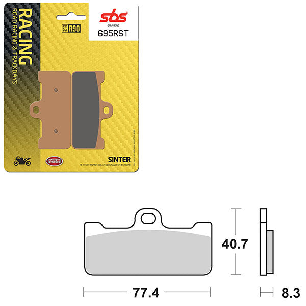 SBS ROAD RACING & TRACKDAYS SINTER BRAKE PAD  6470695100