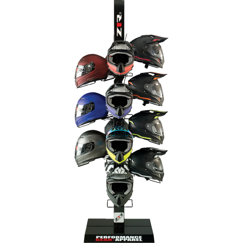 Z1R Z1R 4-WAY HELMET DISPLAY (PART#1 OF 2) 9903-0713