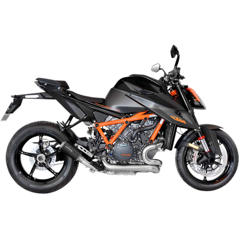 LEOVINCE MUFFLER LV10 BLK 1290 SDR 15243BU