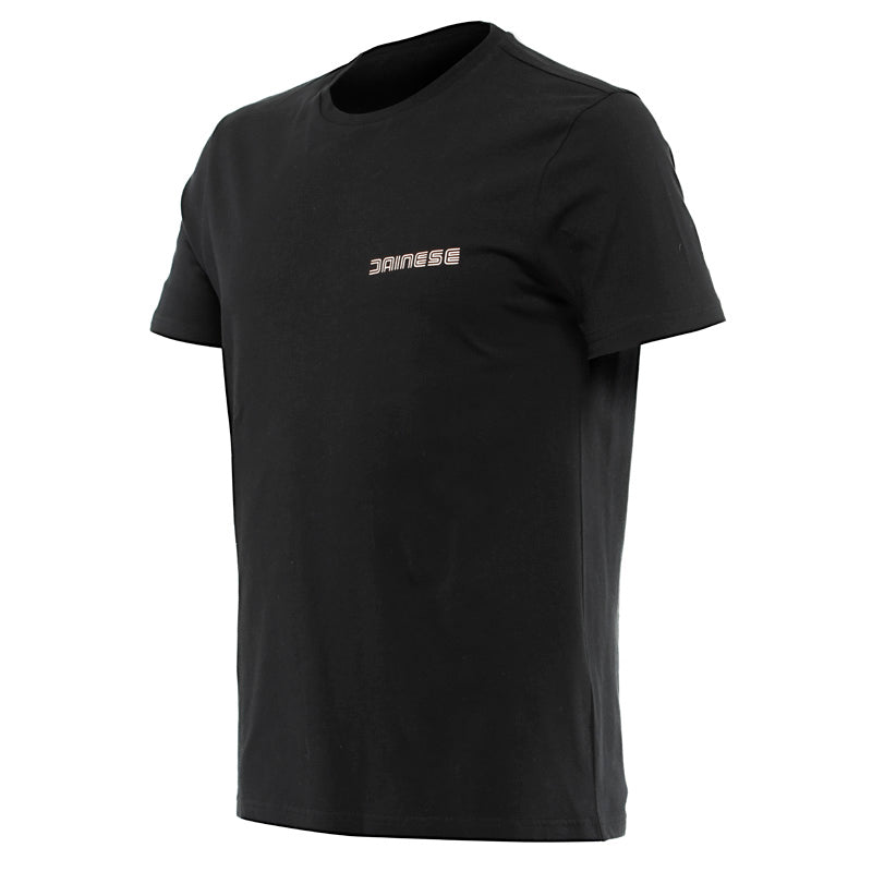 DAINESE HATCH T-SHIRT BLK/WHT S 1896855-622-S