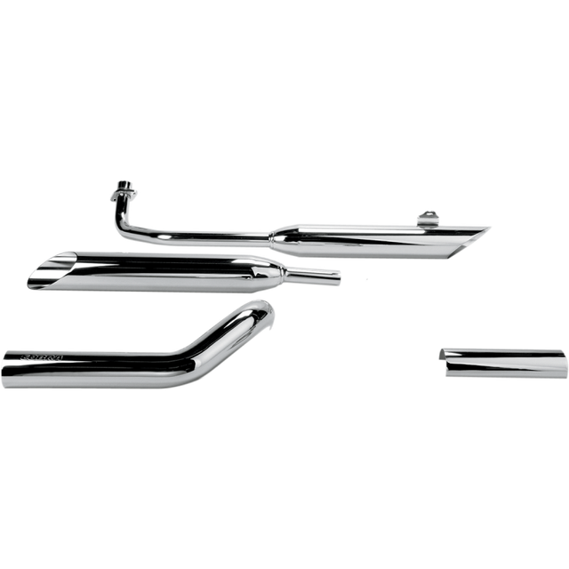 COBRA 06-11 650 V-STAR SLASHCUT SO CHROME*2 2164SC