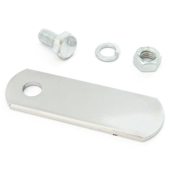EMGO MUFFLER MOUNTING BRACKET 3" 1 HOLE CHROME 80-62303