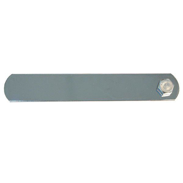 EMGO MUFFLER MOUNTING BRACKET 6" 1 HOLE CHROME 80-62306