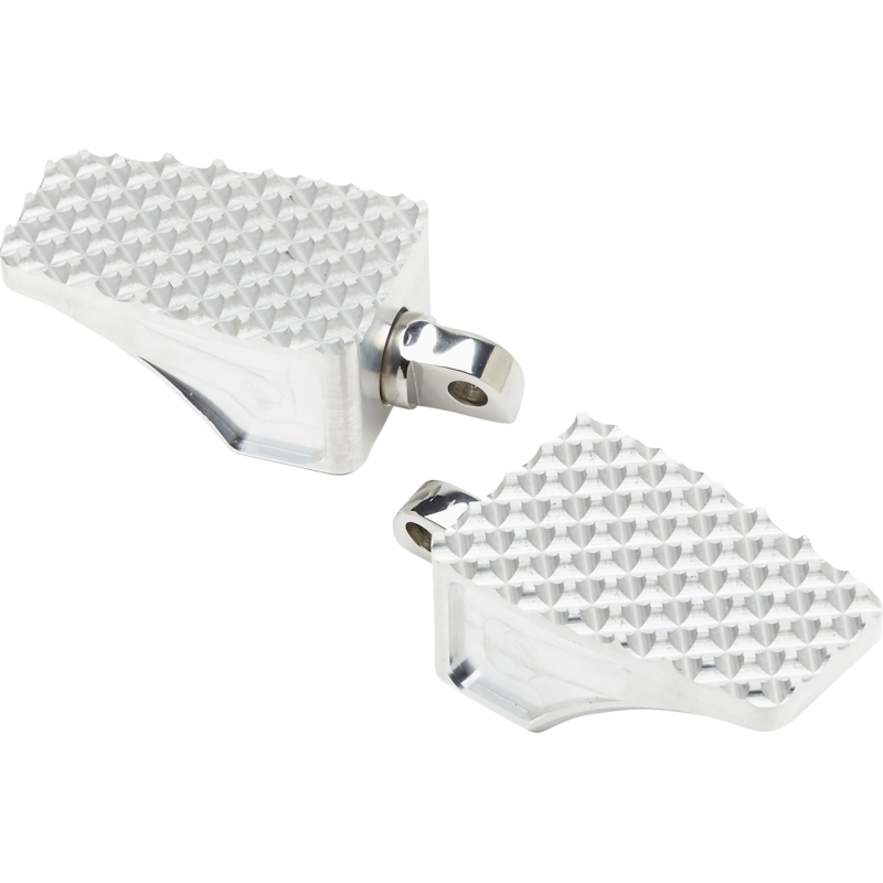 LA CHOPPERS FOOTPEGS PERF M8ST RAW LA-P100-01