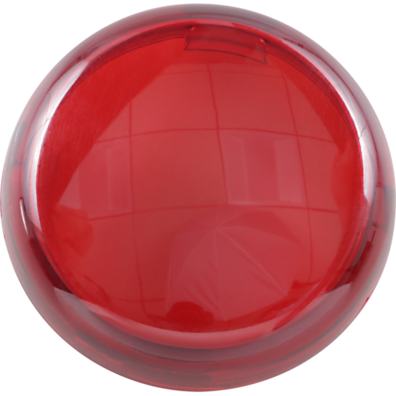 DRAG SPECIALTIES 02-UP FXST/FXD/XL RED T/SIGN LENS EA DS-280518 DS280518