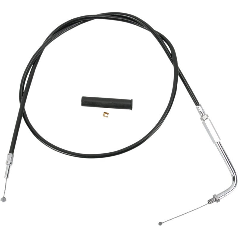 DRAG SPECIALTIES 90-95 38" BLACK THROTTLE CABLE 4330906B