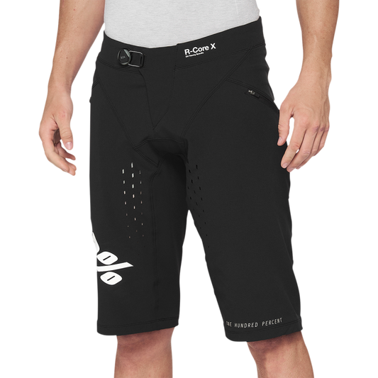 100% R-CORE-X SHORTS BLACK - 30 40002-00001