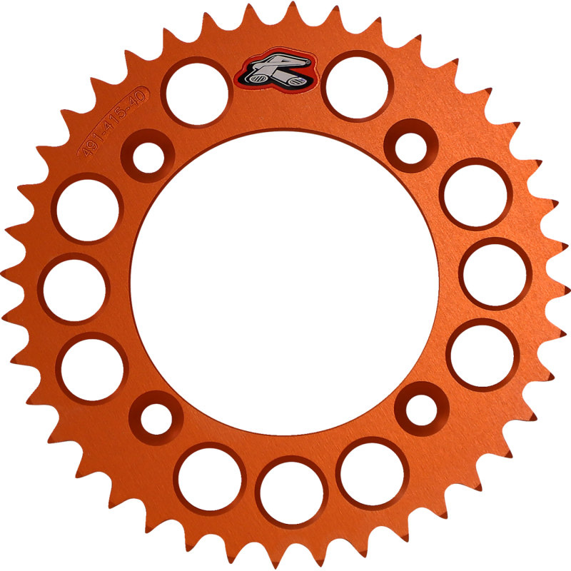 RENTHAL RENTHAL SPROCKET 491--415-36P ORANGE 491--415-36P-OR