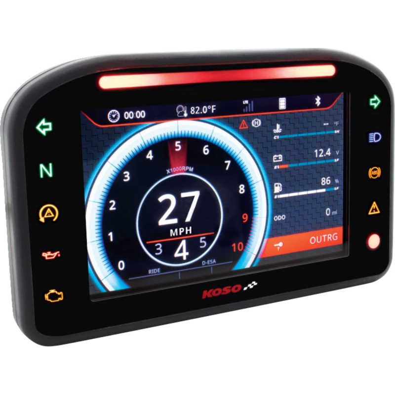 KOSO NORTH AMERICA RX-5 MULTIFUNCTION TFT METER BMW R1200GS 13-17 BA062010