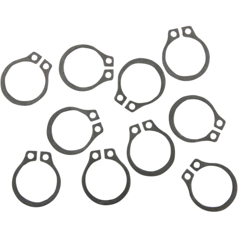 EASTERN MOTORCYCLE PARTS SNP RNG FRT SHT LVR PIN 10PK A-11031