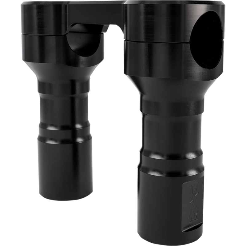 THRASHIN SUPPLY CO. RISER 4" HOLESHOT BLK TSC-4100-1