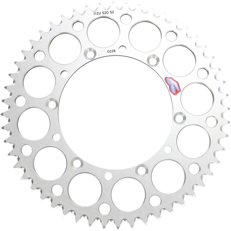 RENTHAL RENTHAL SPROCKET 112U-520-52 SILVER 112U-520-52GESI