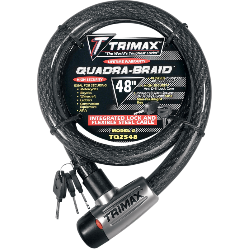 TRIMAX LOCK-QUAD-BRAID 48" TQ2548