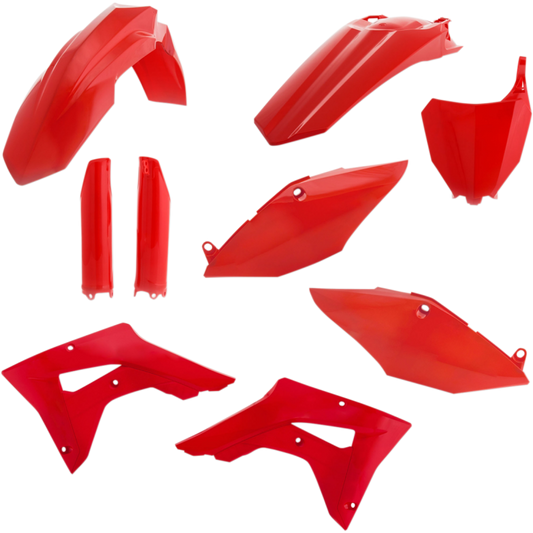 ACERBIS PLASTIC KIT- FULL CRF450RX:17-17 00 CR RED 2645470227