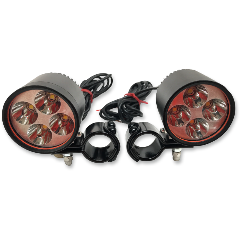 RIVCO PRODUCTS LED DRIVING LIGHT BLK DLLED125BK