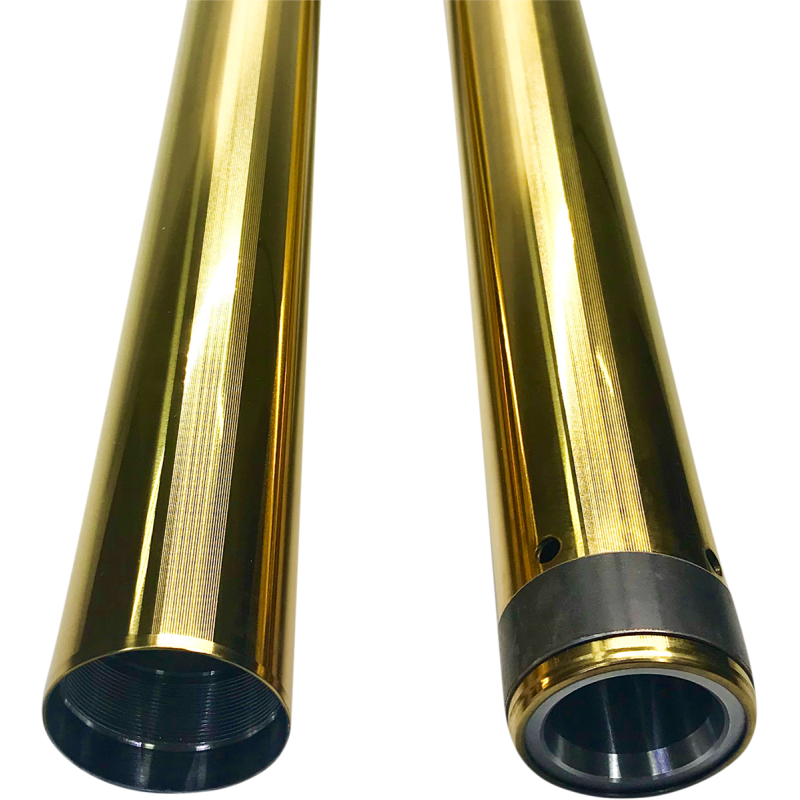 PRO-ONE PERF.MFG. 49MM FORK TUBES, GOLD TIN, 22-7/8" STOCK FLHT 14-20 105125G