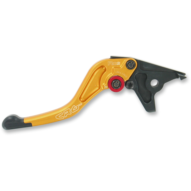 CRG BRAKE LEVER RC2 SHORT GOLD 2AB-531-H-G