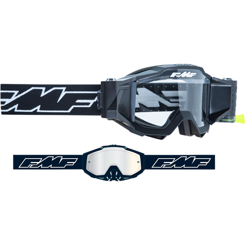 FMF FMF POWERBOMB YOUTH FILM SYSTEM ROCKET BLACK - CLEAR LENS F-50049-00001