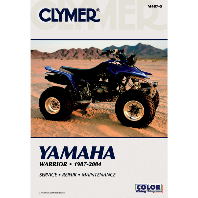 CLYMER 87-13 YAMAHA WARRIOR/350 RAPTOR MANUAL CM4875
