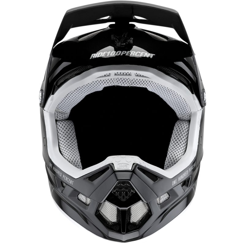 100% AIRCRAFT COMPOSITE HELMET SILO XS 80001-00001
