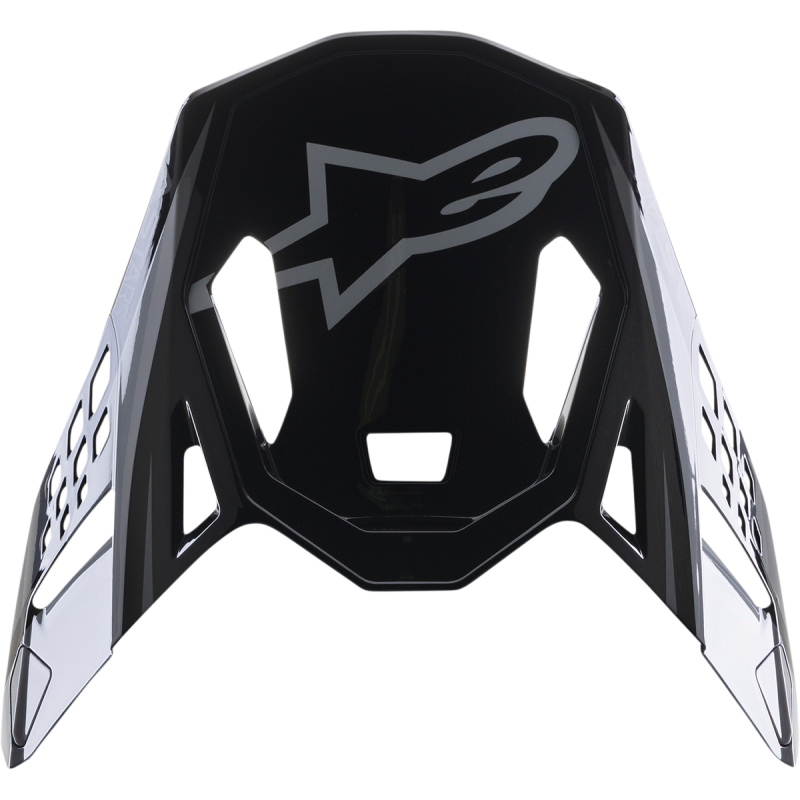 ALPINESTARS VISOR M-10 META2 BK/GY/GL 8981122-1195