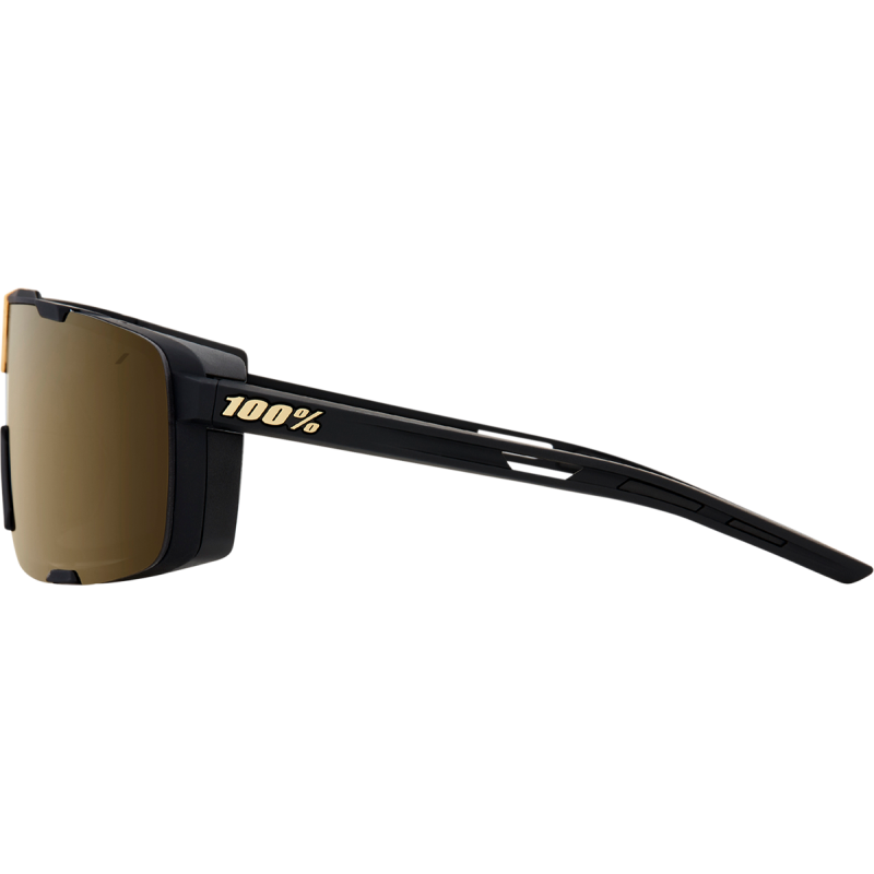 100% SUNGLASS EASTCRAFT BK/GD 61045-258-01