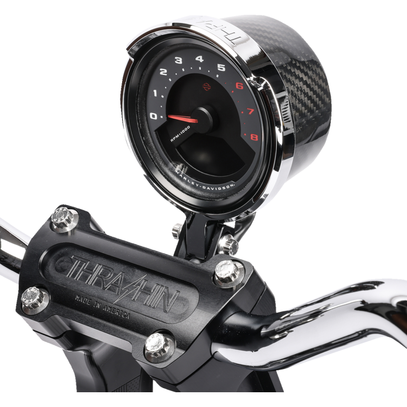 THRASHIN SUPPLY CO. GAUGE RELOC KT FXLRS CHR TSC-2710-3