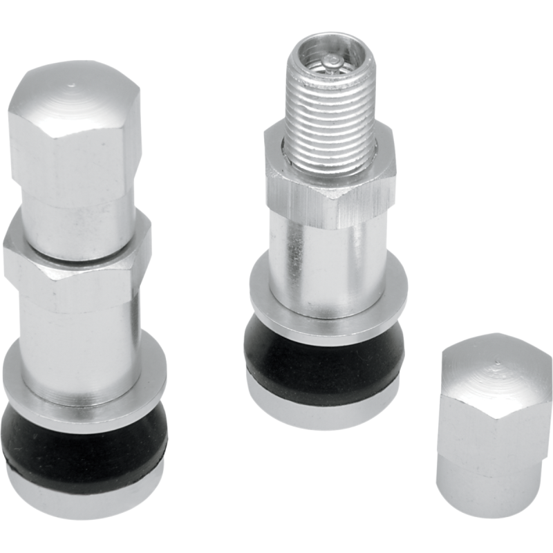 DRAG SPECIALTIES ANODIZED TIRE VALVE STEM F/.30" HOLE 0360-0010