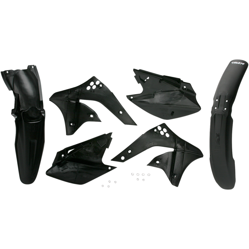 ACERBIS PLASTIC KIT- KX250F:06-08 BLACK 2041050001